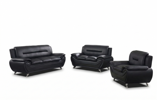 Randy Black Sofa