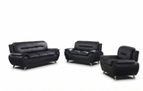 Randy Black Sofa
