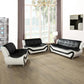 Black White Black Sofa