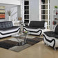 Black White Black Sofa