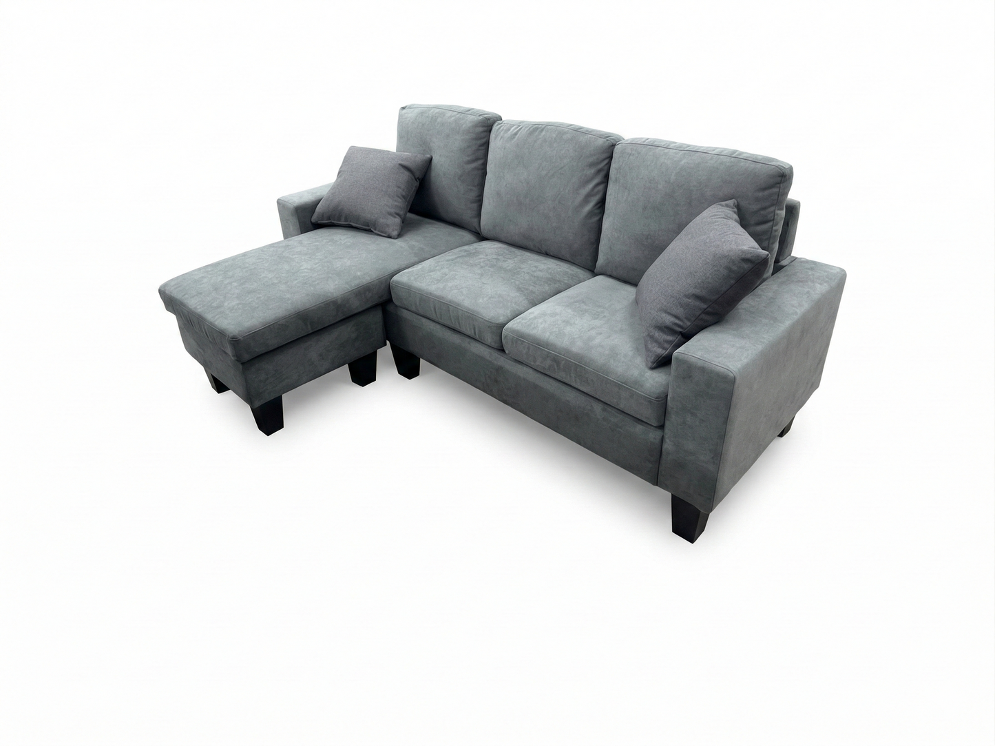 Fabric Grey 3 Seater Sofa
